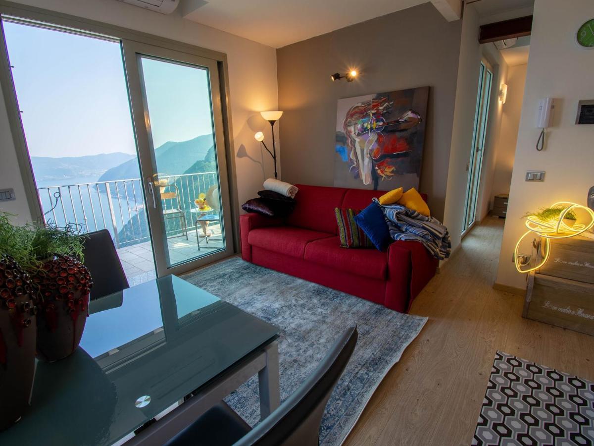 Van Gogh - Beautiful Lake Iseo View And Swimming Pool Parzanica 외부 사진