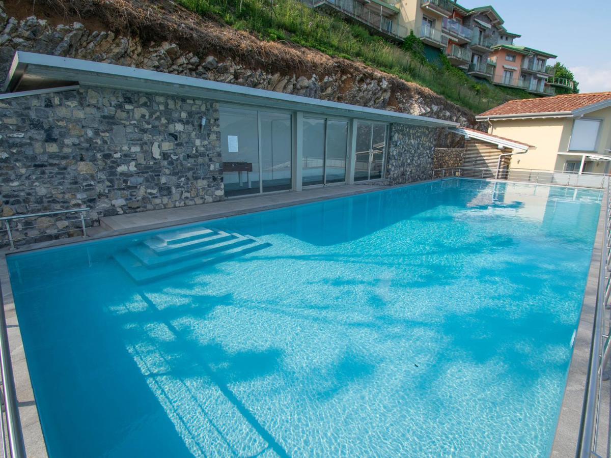 Van Gogh - Beautiful Lake Iseo View And Swimming Pool Parzanica 외부 사진